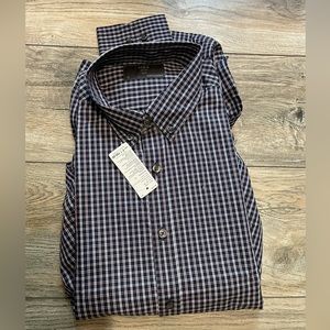 Mens slim M&S button down